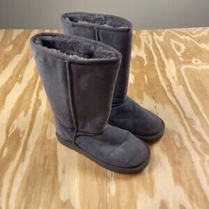 UGG Classic Tall Boots – Grey Suede – Women’s 6 – Good Condition
